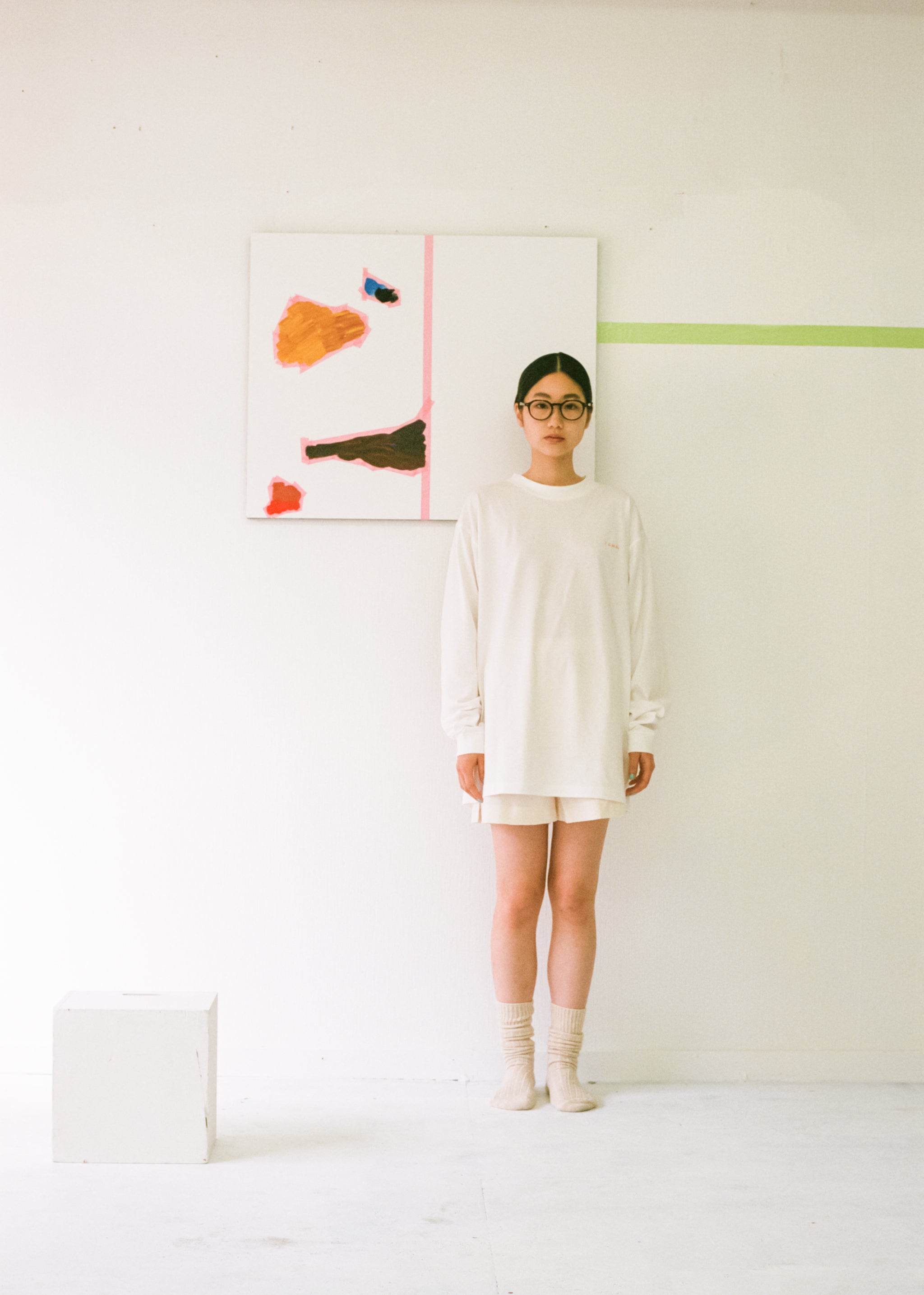 PAMM  睡眠状態ロンT(純白) 睡眠状態ロンT(純白) – pamm.officialstore