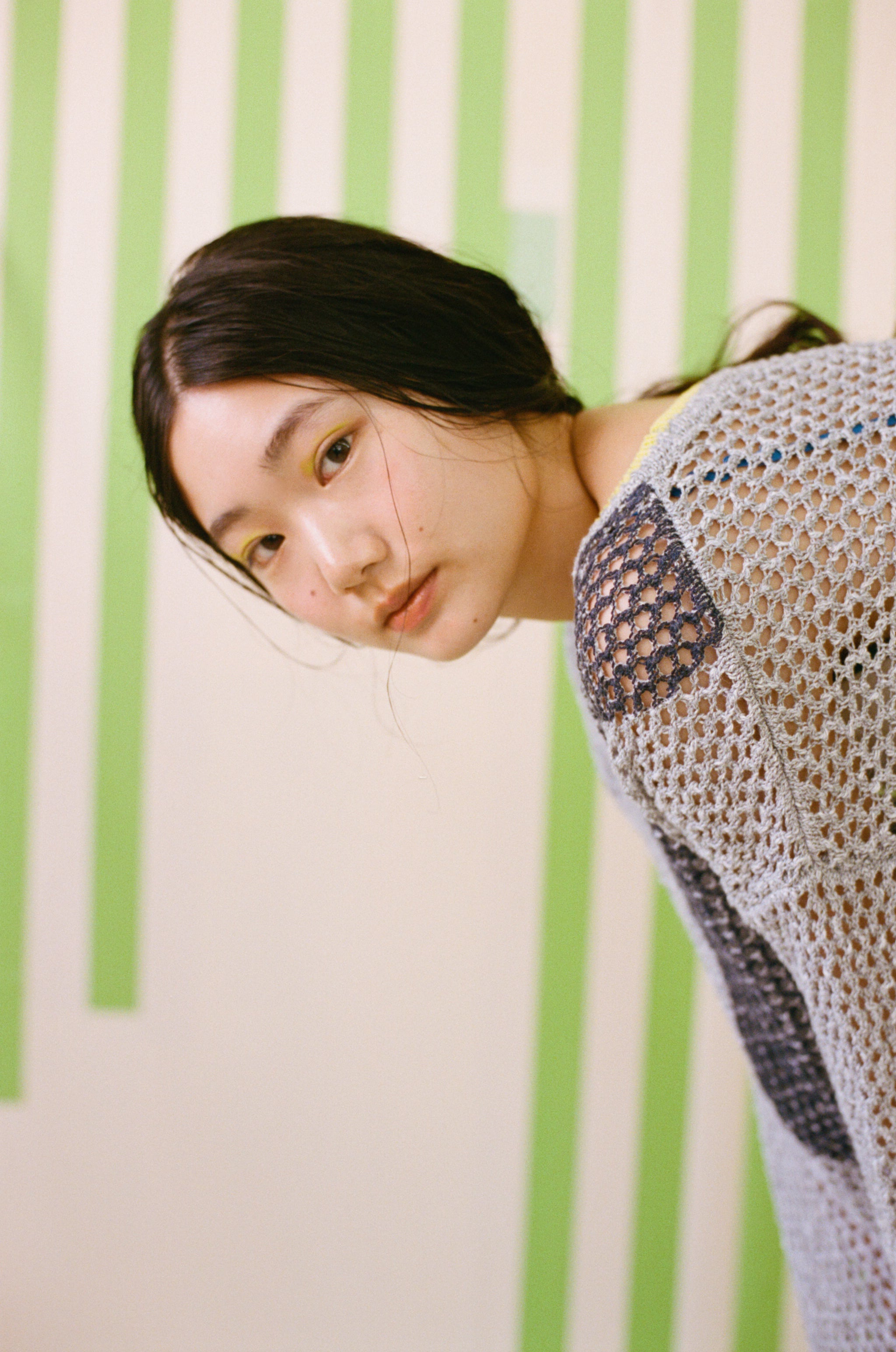 寛大なインテリアのメッシュニット – pamm.officialstore