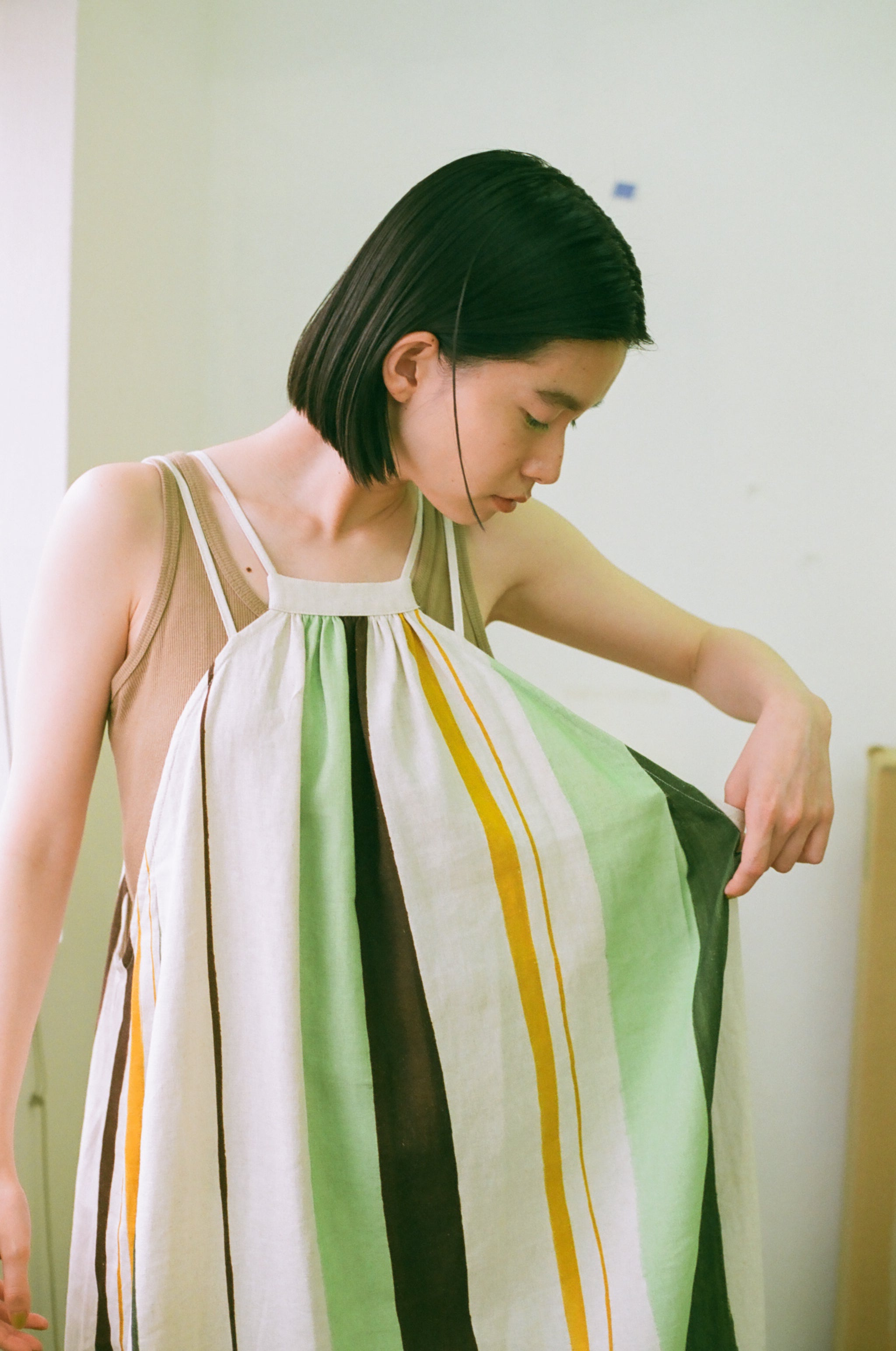 PAMM 知性のストライプキャミワンピース 知性のストライプキャミワンピース – pamm.officialstore