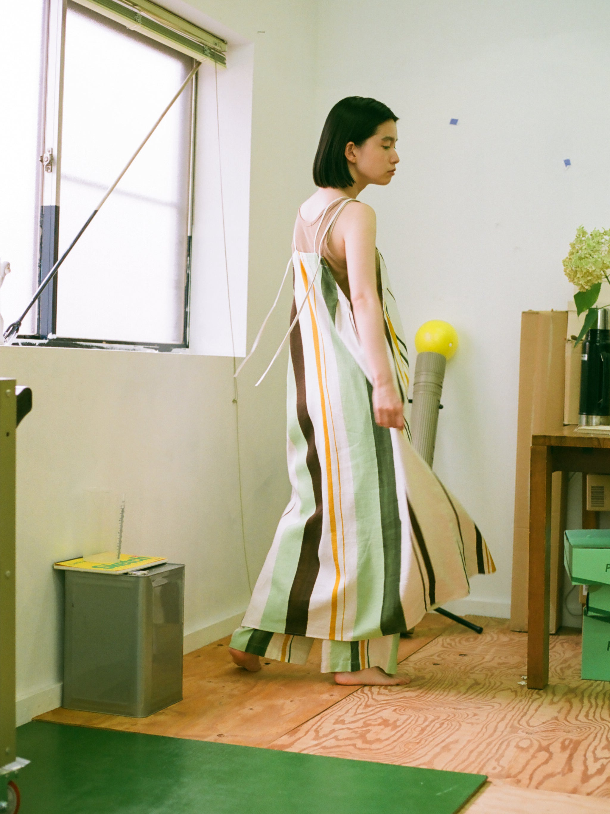 PAMM 知性のストライプキャミワンピース 知性のストライプキャミワンピース – pamm.officialstore